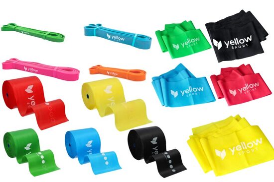 Rehabilitācijas lentes un gumijas lentes